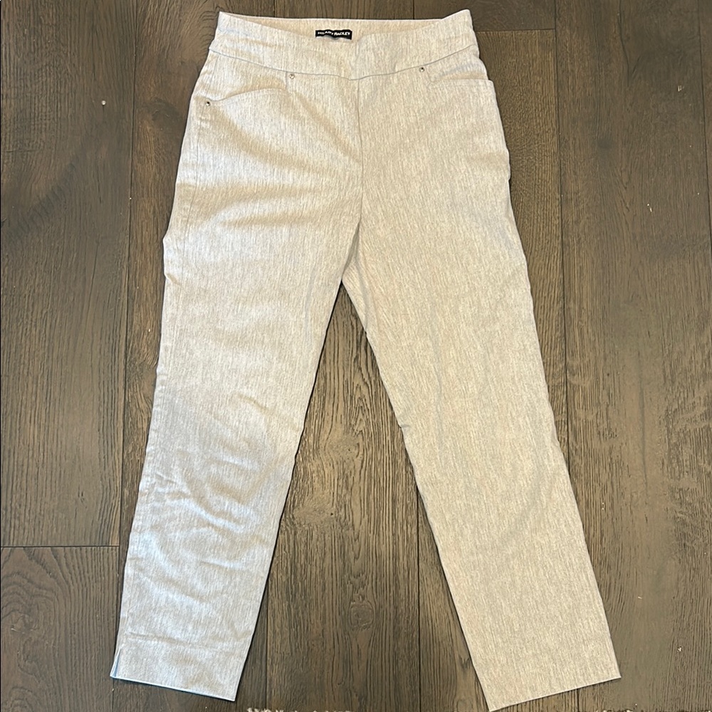 Hilary Radley Heather Gray Trousers size small